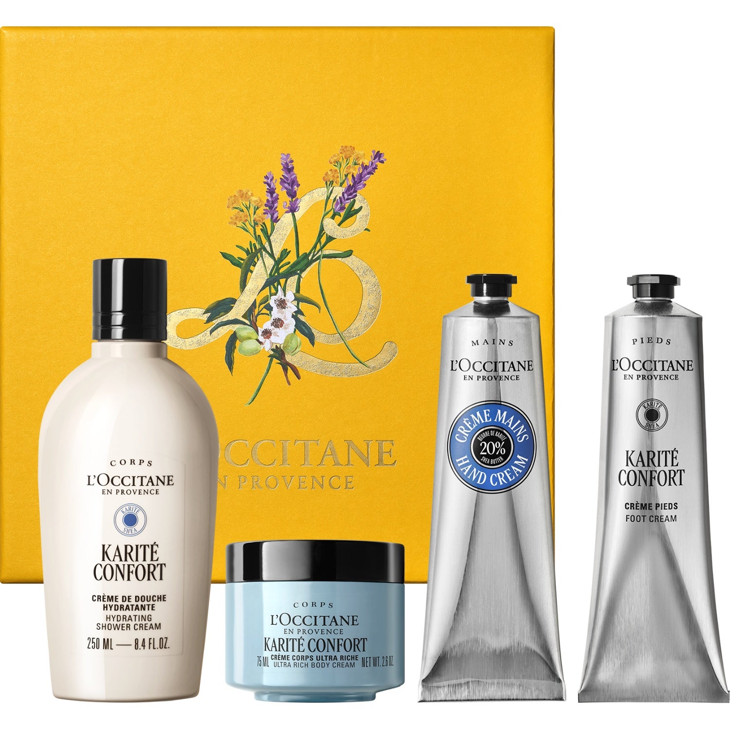 L’Occitane en Provence Shea (Karité) Body Set 150 ml, 75 ml, 250 ml – 1 pcs