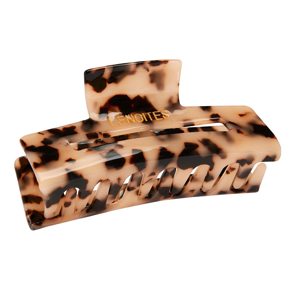 Lenoites Premium Eco-Friendly Hair Claw Nude Leopard 1 pcs håraccessoarer dam – bild 6