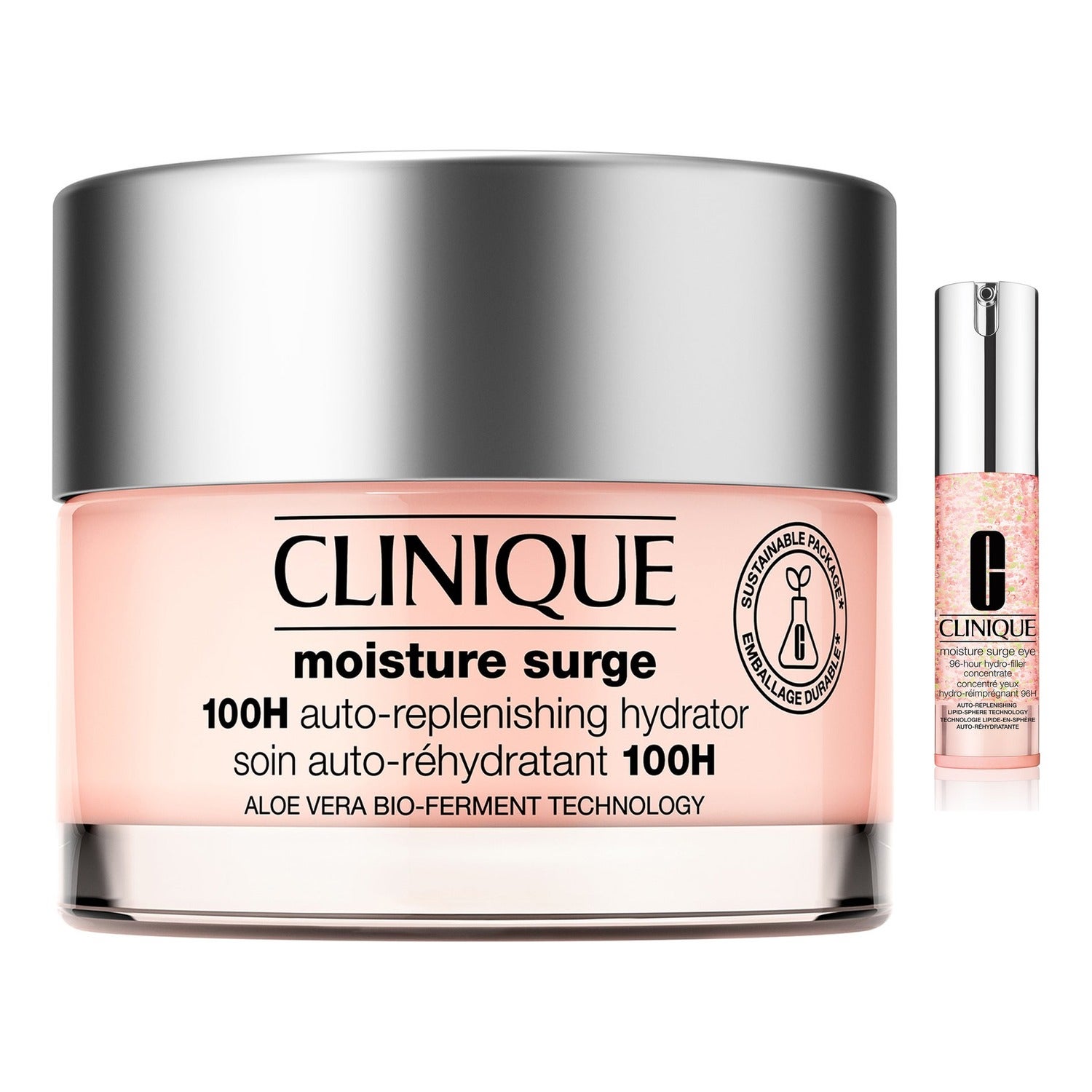 Clinique Intense Hydration Facial Set Face Cream 50 ml & Eye Concentrate 15 ml - 65 ml