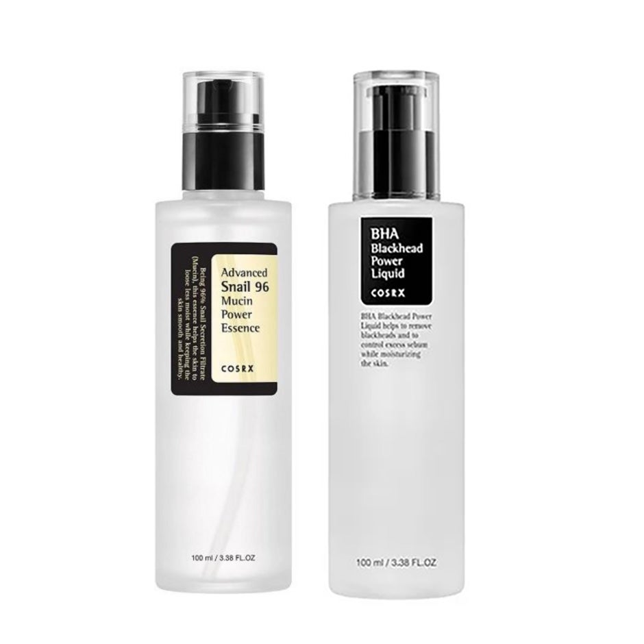 COSRX Essence & Blackhead Liqiud Set Mucin Power 100 ml + Power Liqiud 100 ml - 200 ml