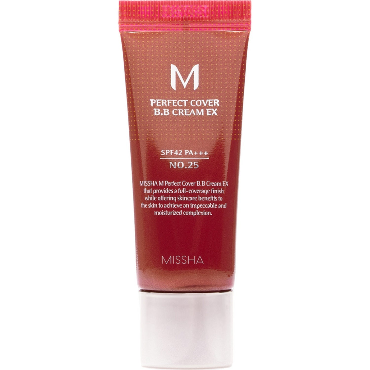 MISSHA M Perfect Cover BB Cream SPF42 PA+++ No.25 Warm solprodukter herr – bild 2