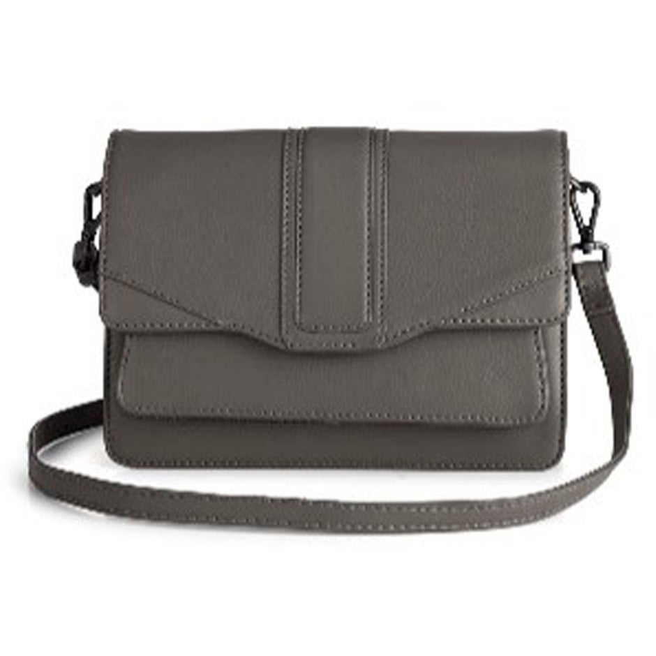 Markberg Jane Crossbody Bag Grey Taupe 24x12x7 cm handväskor & axelremsväskor dam