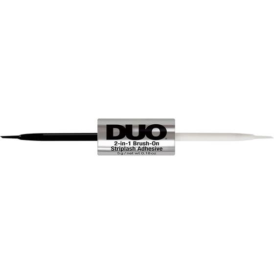 DUO 2-in-1 Brush-On Adhesive Clear & Dark