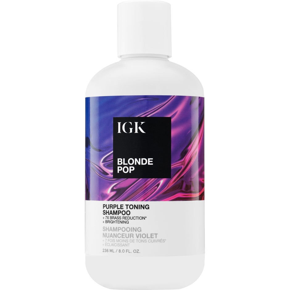 IGK Blond Pop Shampoo 236 ml billede