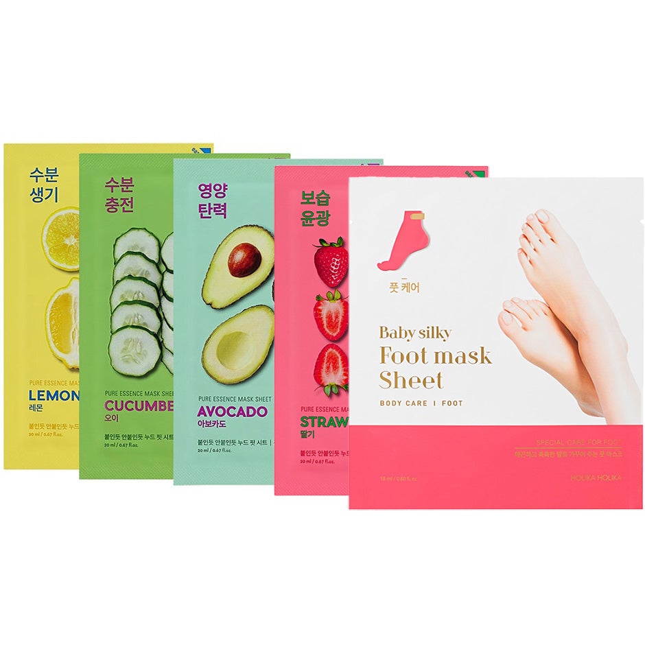 Holika Holika K-Beauty Sheet Masks For Face & Feet billede