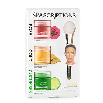 Gold, Rose & Cucumber Gel Masks