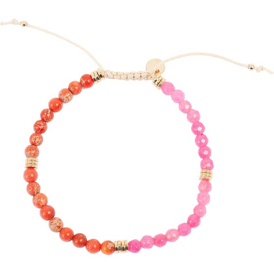 Funky Stones Bracelet Fuchsia/Orange