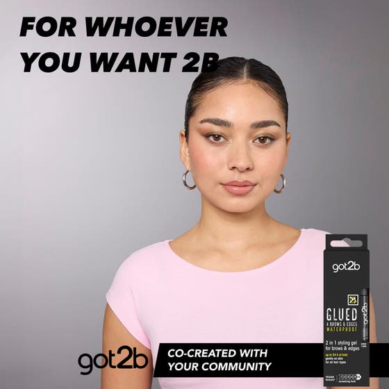Glued 2-in-1 Gel 4 Brows & Edges Waterproof