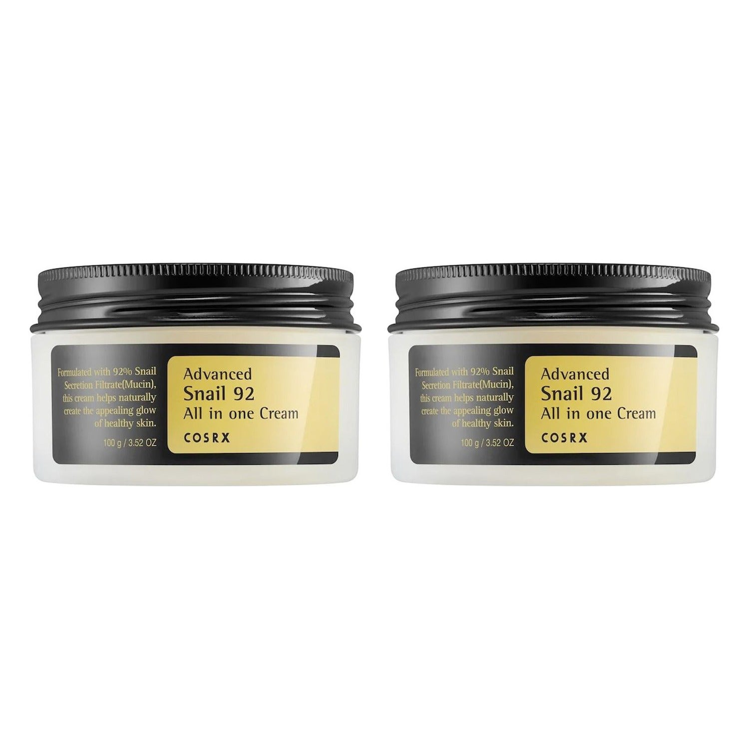 COSRX Advanced Snail 92 Cream Duo 2 x 100 ml - 200 ml
