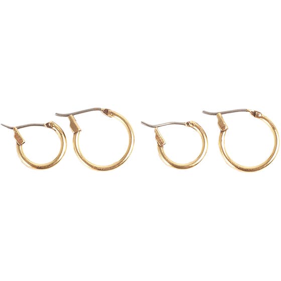 Thin Creol Basic Signature Earring