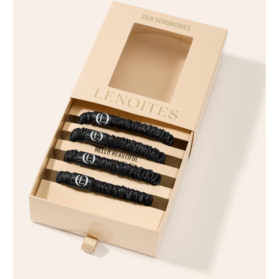 Mulberry Silk Skinny Scrunchies