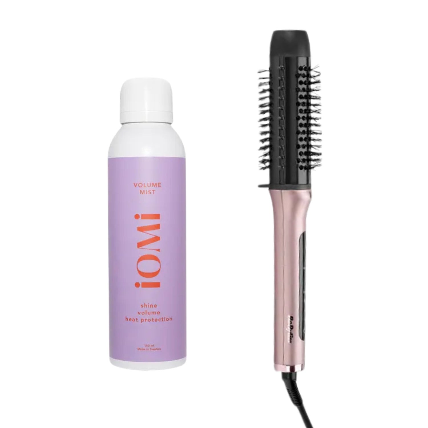 IOMI Volume Blowout Routine Set Volume Mist 150 ml + Hot Brush billede