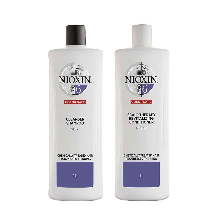 Nioxin System 6 Set Shampoo + Conditioner 1000 ml 2000 ml