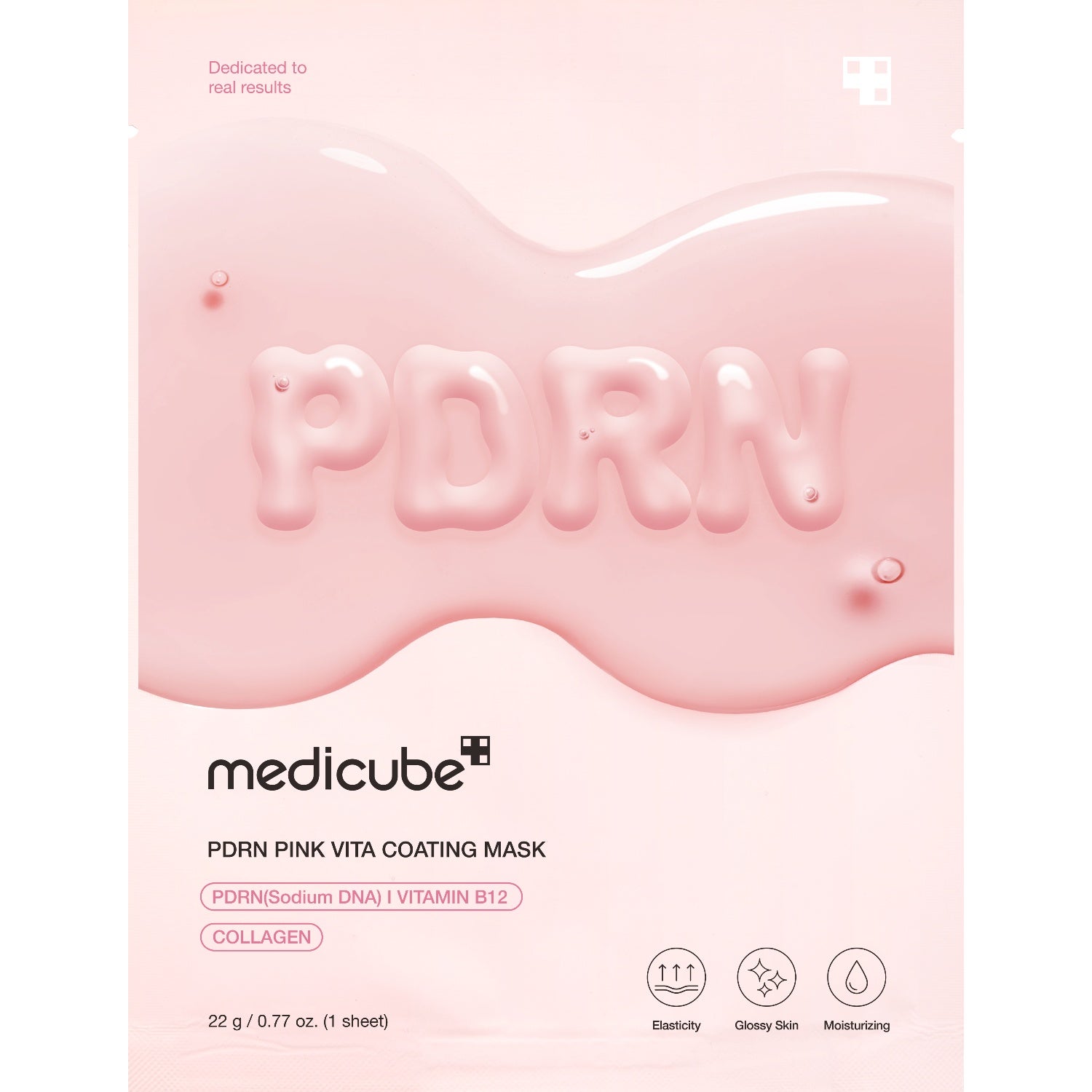 Medicube Pdrn Pink Vita Coating Mask
