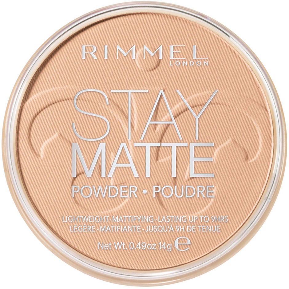 Rimmel London Stay Matte Pressed Powder 005 Silky Beige - 14 g billede