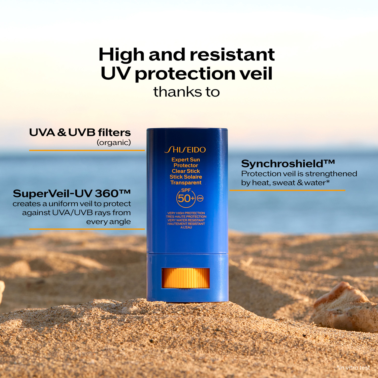 Global Sun Care Clear Stick SPF50+