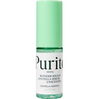 Purito Wonder Releaf Centella Serum Unscented 60 ml anti-inflammatoriskt serum i grön plastflaska