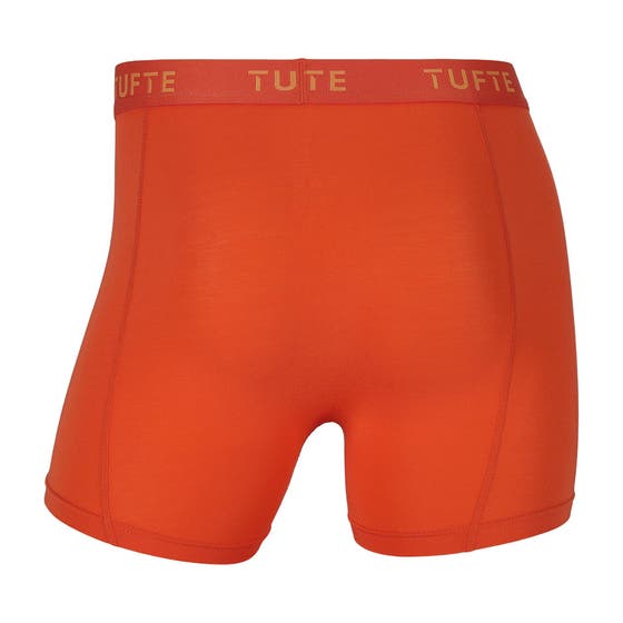 Men Boxer Briefs Blazing Orange