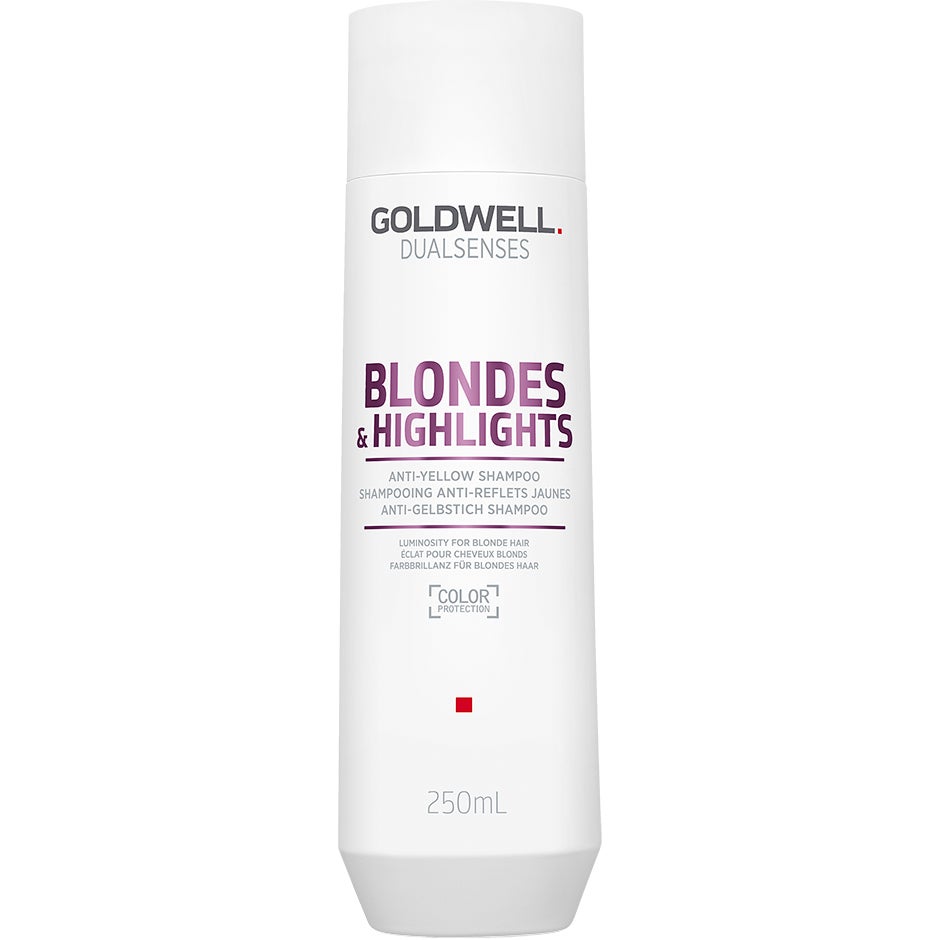 Goldwell Dualsenses Blondes & Highlights Anti-Yellow Shampoo schampo & balsam herr