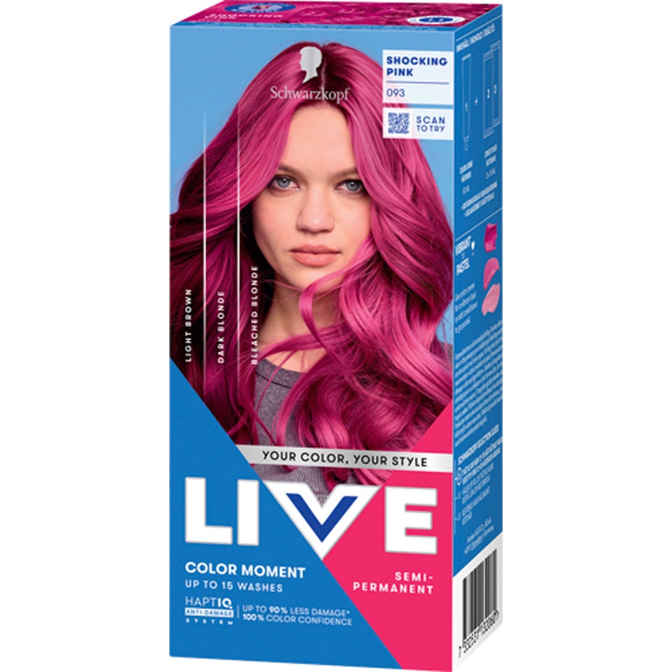 Live Color Moment 93 Shocking Pink 1 pcs