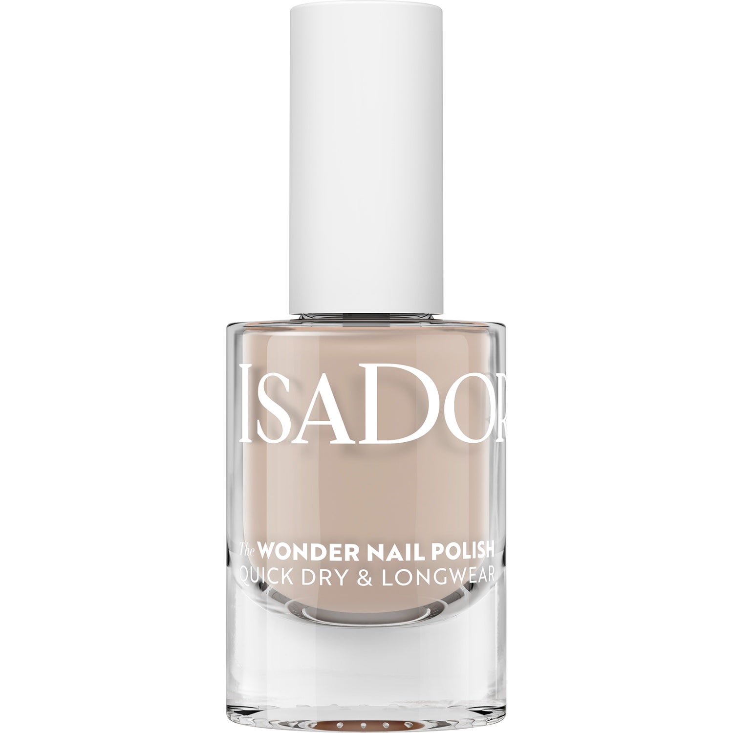 IsaDora The Wonder Nail Polish Quick Dry & Longwear Oat Milk - 5 ml
