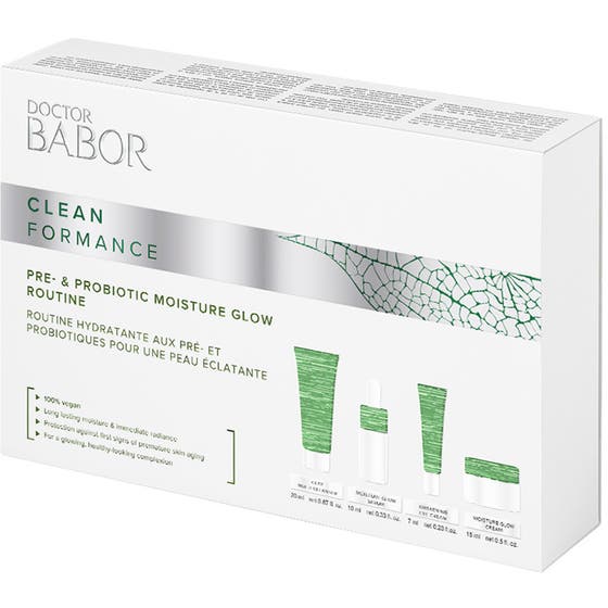 Pre- & Probiotic Moisture Glow Routine Set