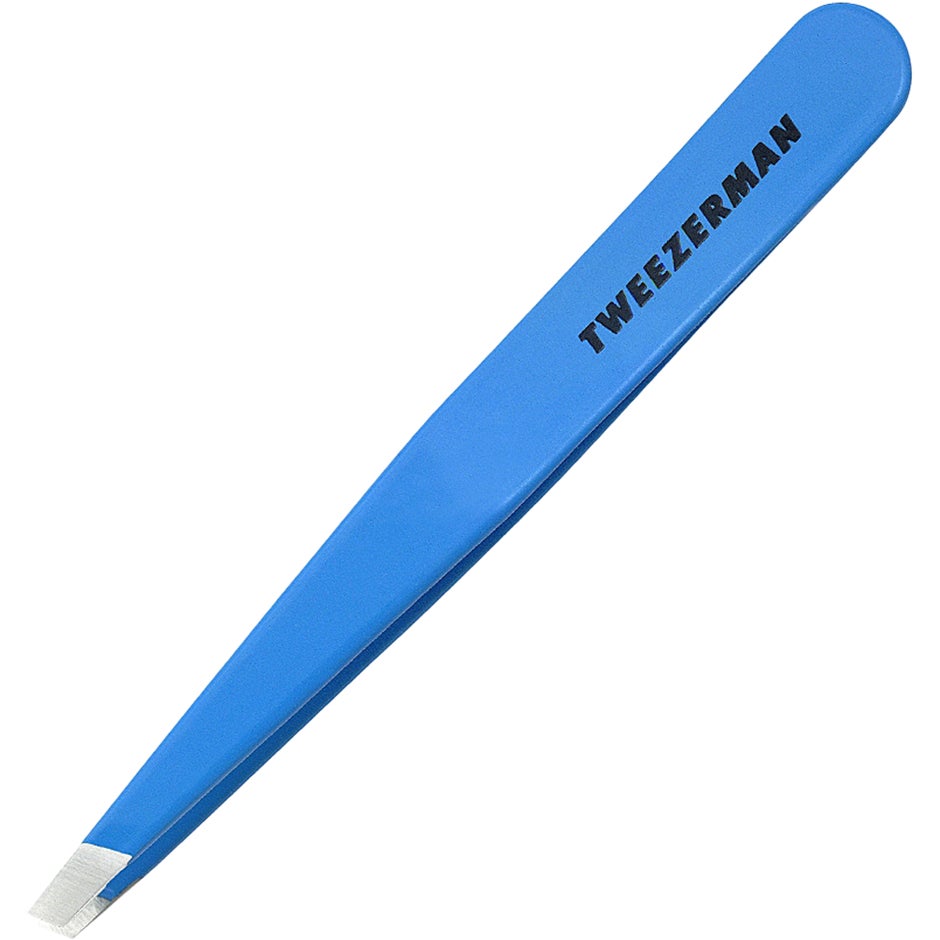 Produktfoto för Tweezerman Slant Tweezer Blue Jewel