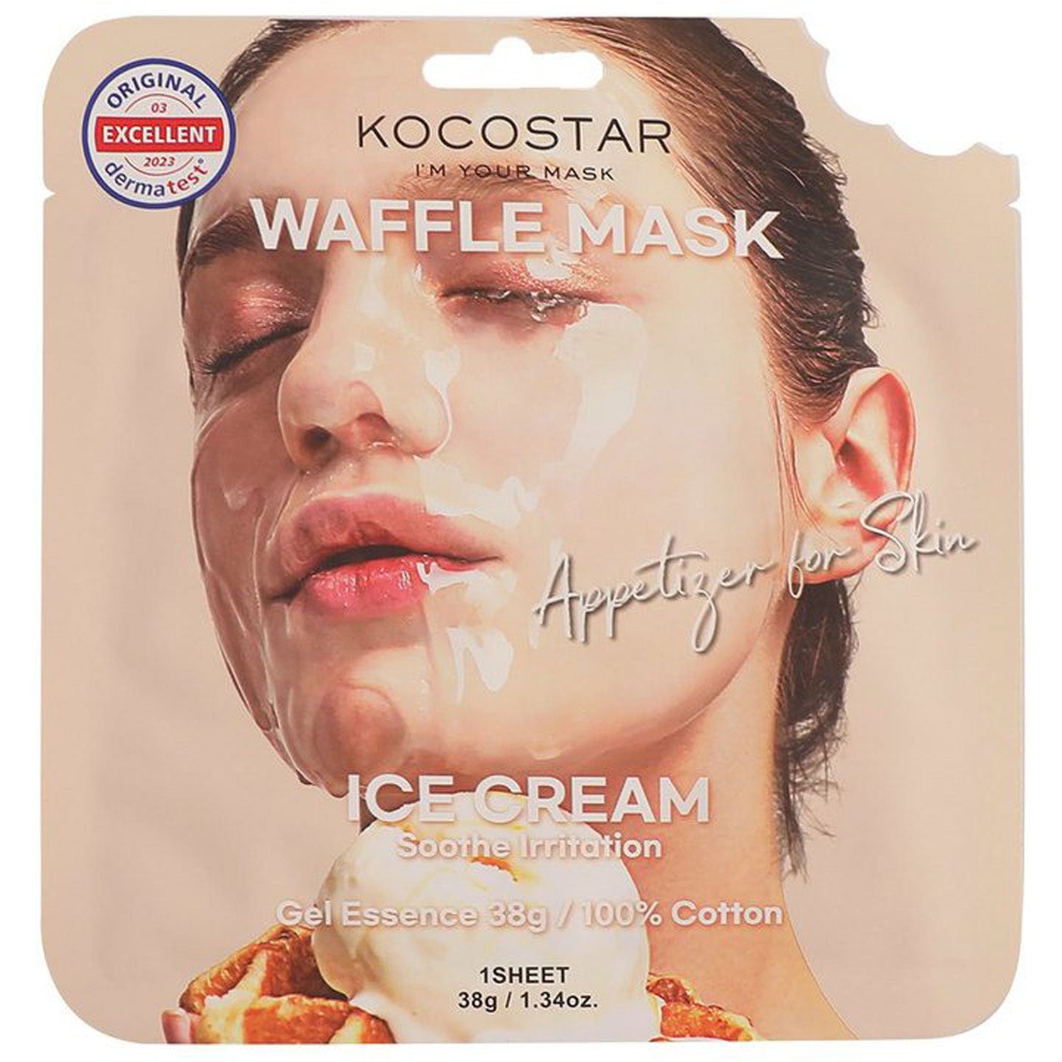 Kocostar Waffle Mask Ice Cream 40 g