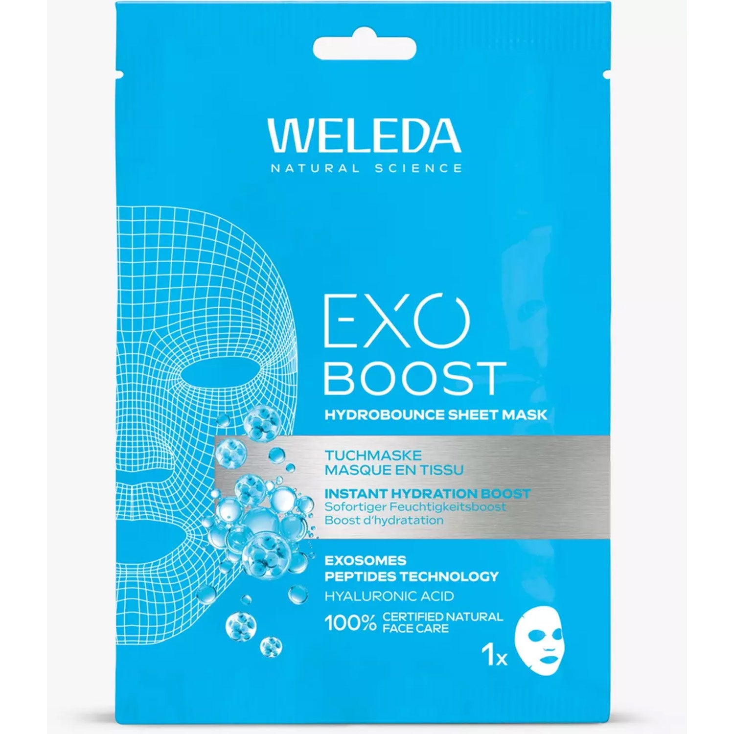 Weleda Exo Boost Hydrobounce Sheet Mask ansiktsmasker dam – bild 7