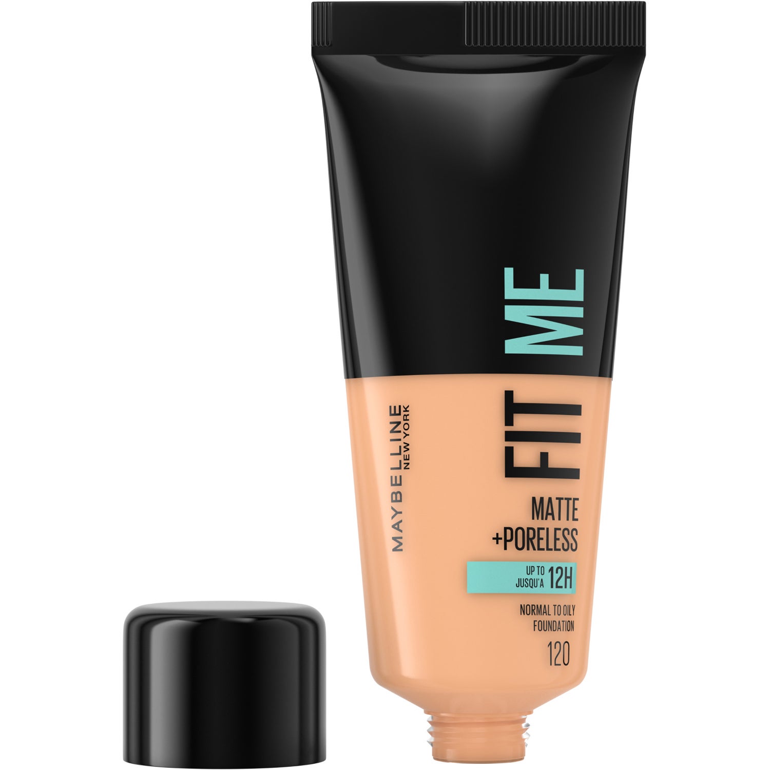 Maybelline Fit Me Matte + Poreless Foundation #120 Classic Ivory, 30 ml.