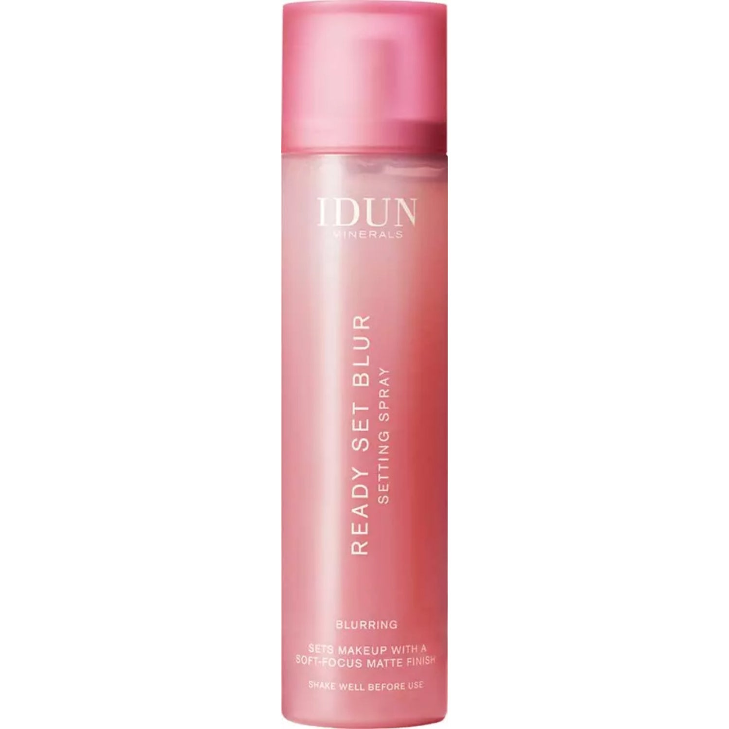 IDUN Minerals Ready Set Blur Setting Spray puder, rouge & highlighter dam