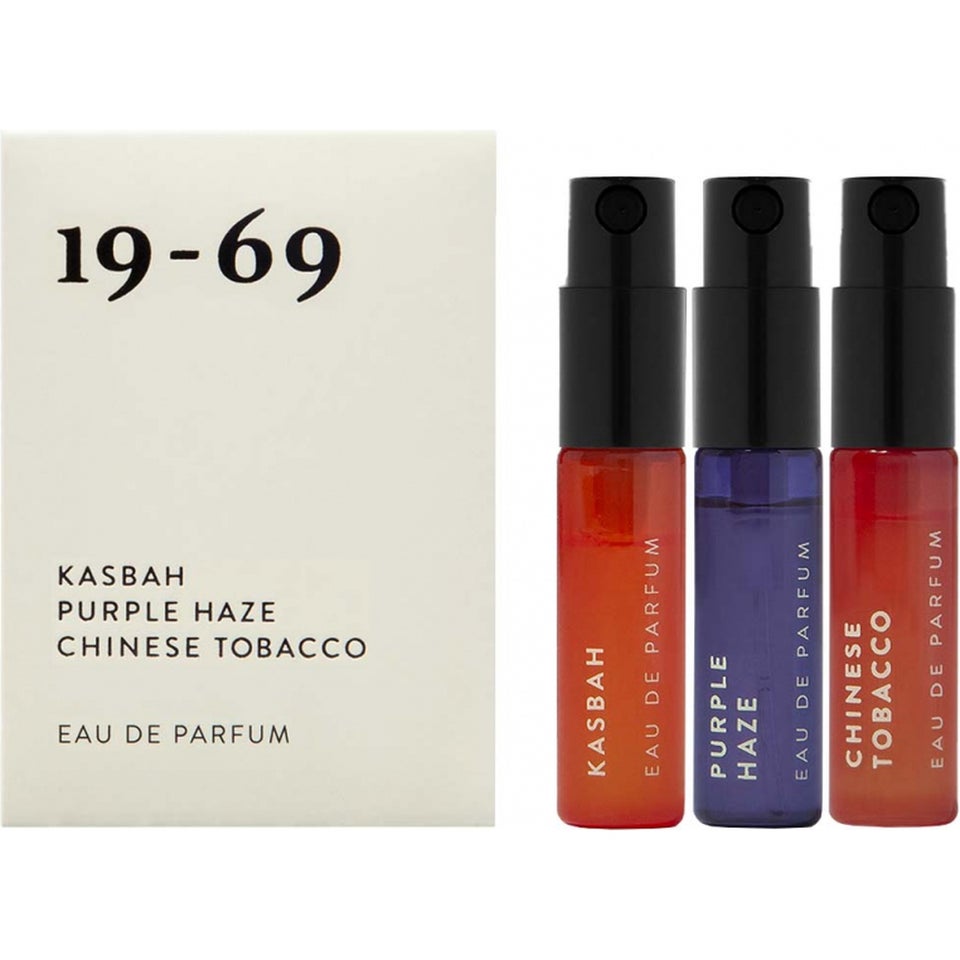 The Collection Four Eau De Parfum (3 References) Kasbah, Purple Haze, Chinese Tobacco 3 x