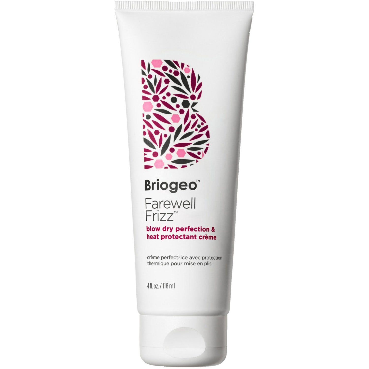 Briogeo Farewell Frizz™ Blow Dry Perfection Heat Protectant Cream 118 ml billede