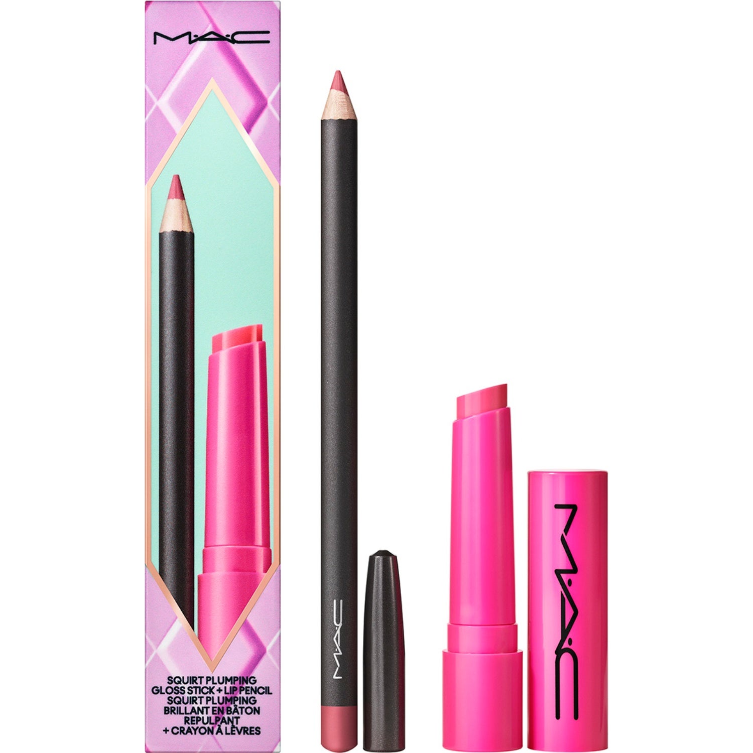 MAC Cosmetics Anything'S Glossible Lip Combo Kit 1,45 + 2,3 g