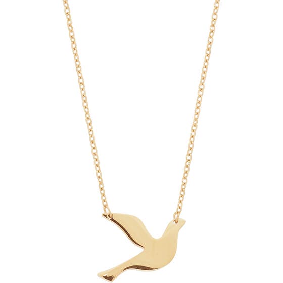 Dove Necklace Gold