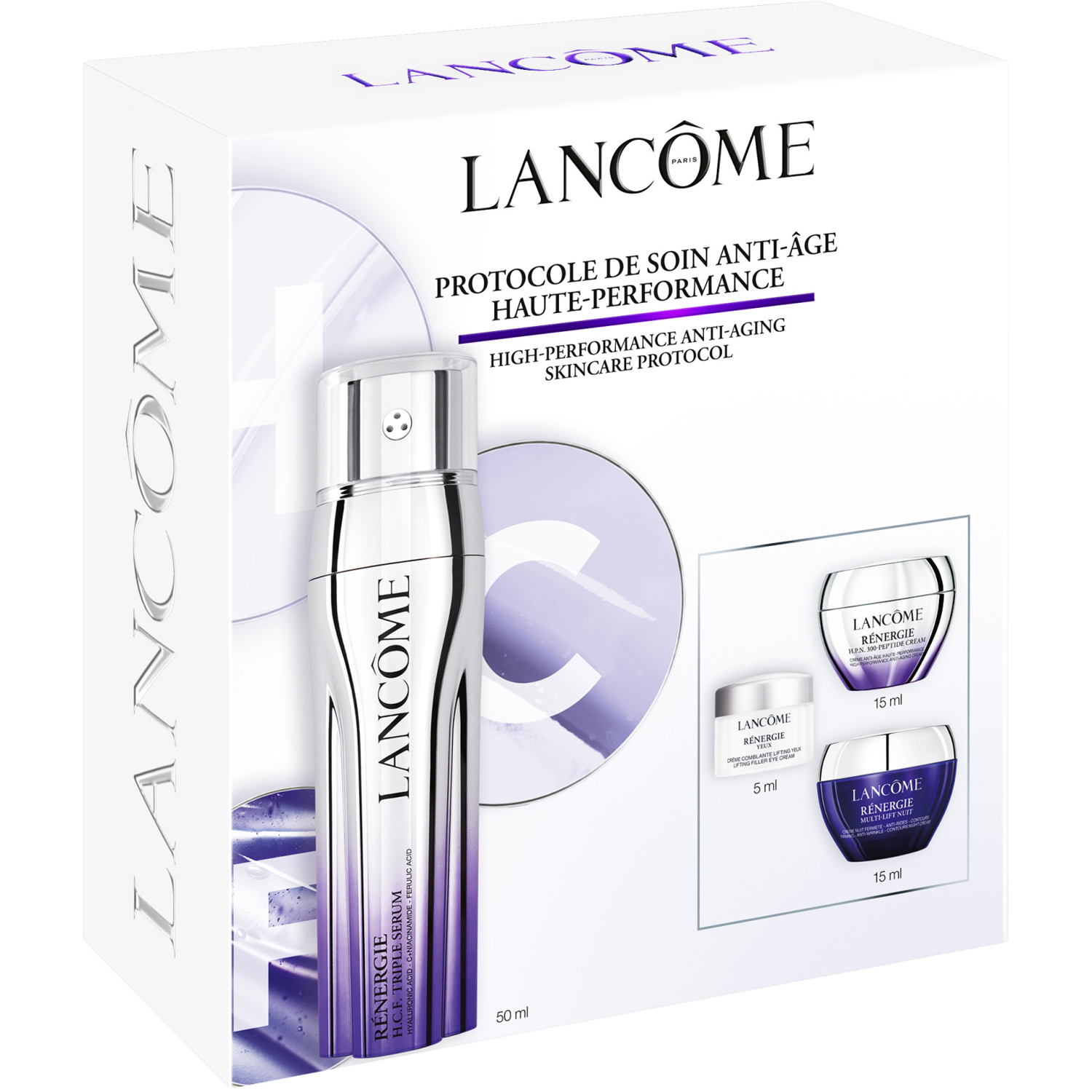 Rénergie H.C.F. Triple Serum Face Routine Set 2025