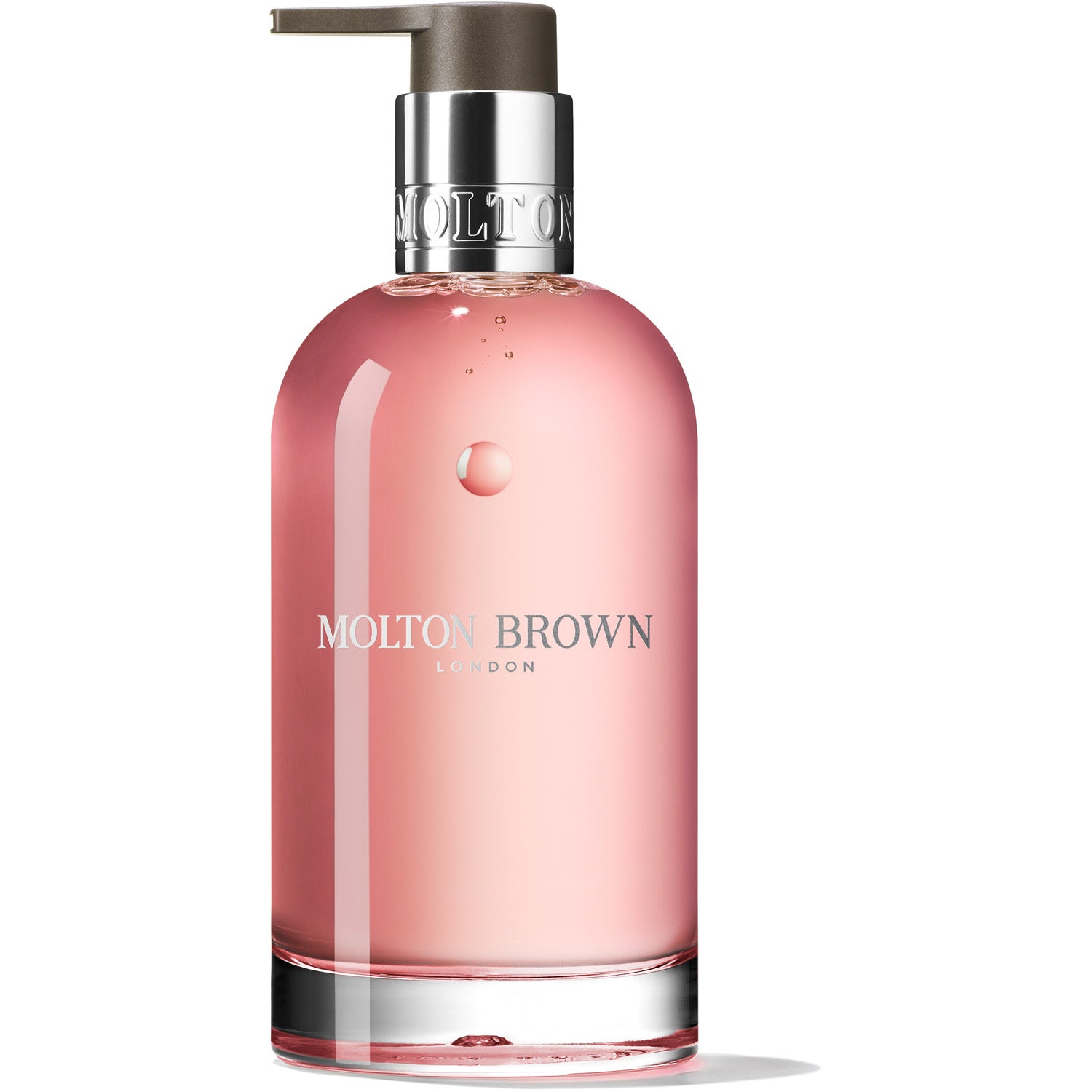 Molton Brown Delicious Rhubarb & Rose Fine Liquid Hand Wash Glass Bottle 200 ml billede
