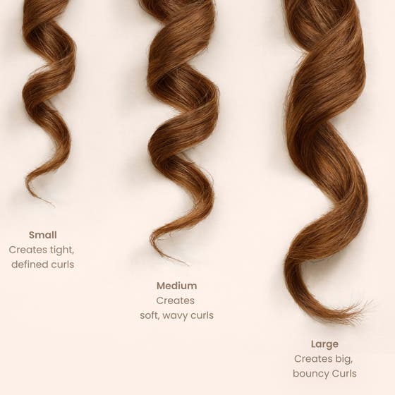 Heatless Curls in Mulberry Silk Small