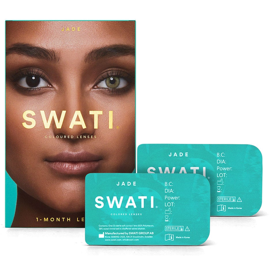 SWATI Cosmetics 1 måneds Kontaktlinser Jade