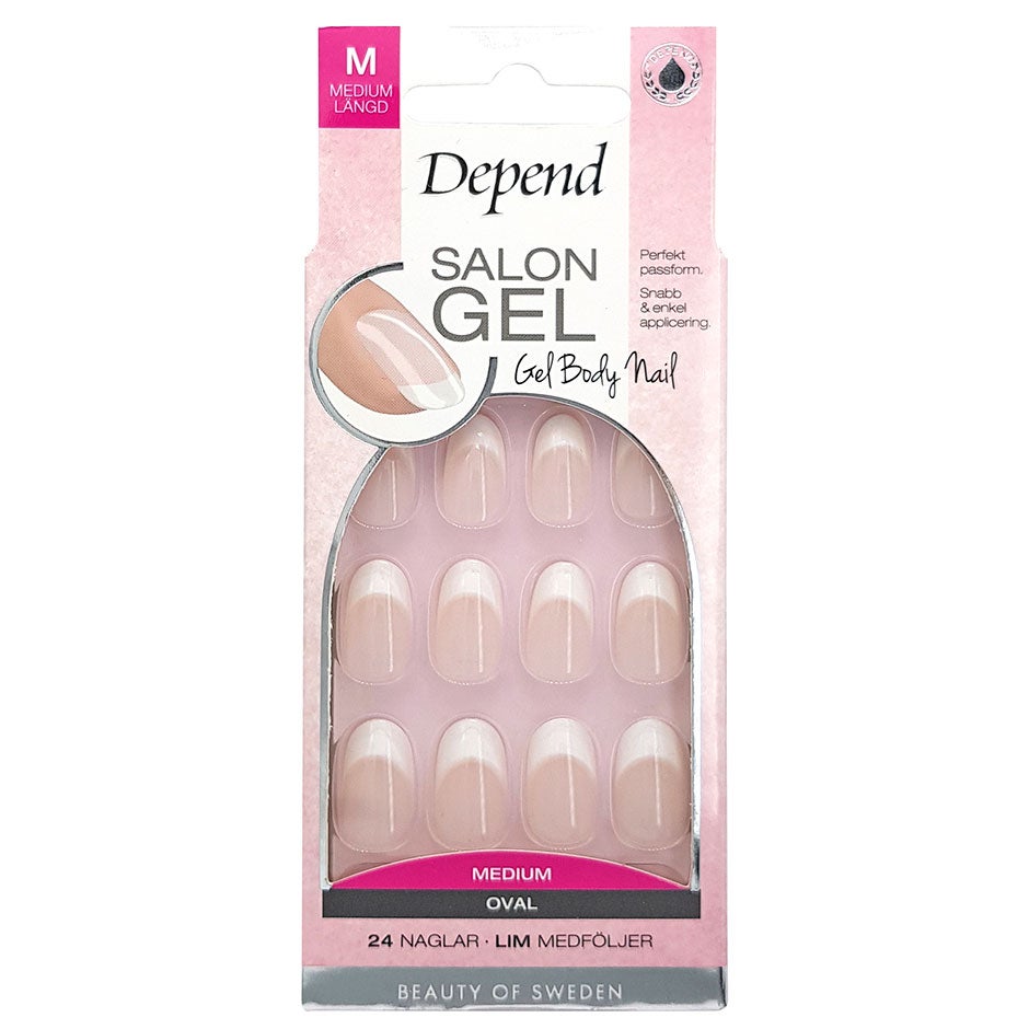 Lindex Depend Salon Gel Nude Oval nagelprodukter dam – bild 8