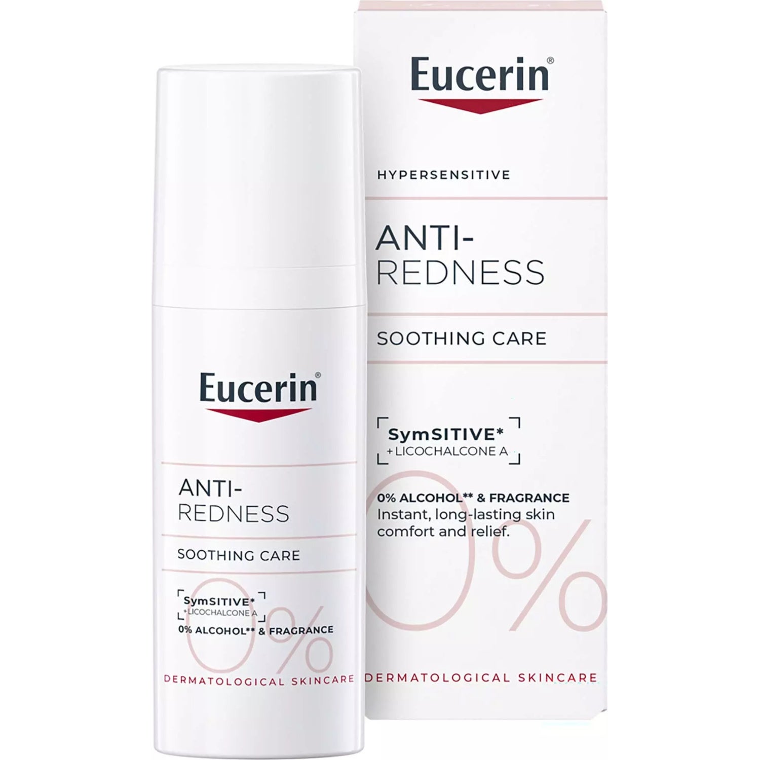 Eucerin AntiRedness Soothing Care ansiktskräm & serum herr