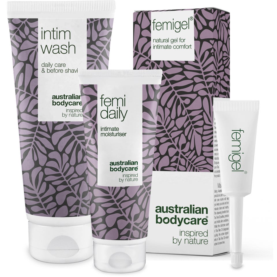 3 Intimate Products Intimate Treatment Kit To Prevent Intimate Discomfort