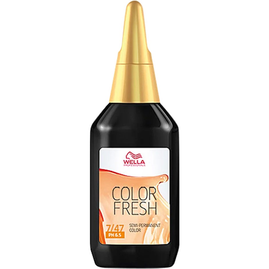 Wella Professionals Color Fresh 7/47 Medium Blonde Red Brown 75 ml