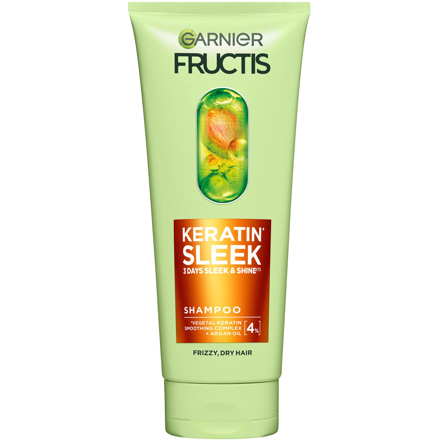 Garnier Fructis Keratin Sleek Shampoo 200 ml billede