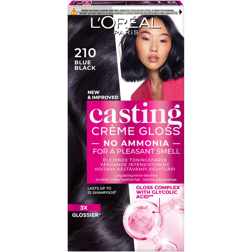 Casting Crème Gloss 100 Black Licorne 1 pcs