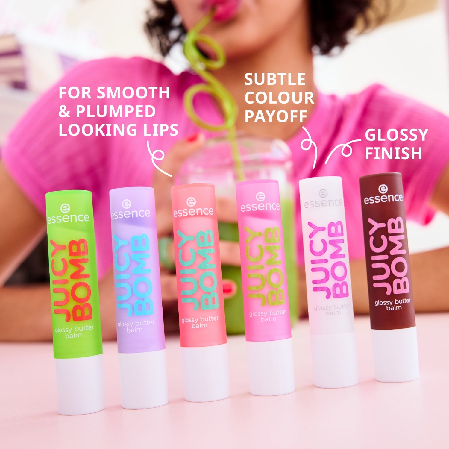 essence Juicy Bomb Glossy Butter Balm 08 Cherrything I Want - 2,5 g billede