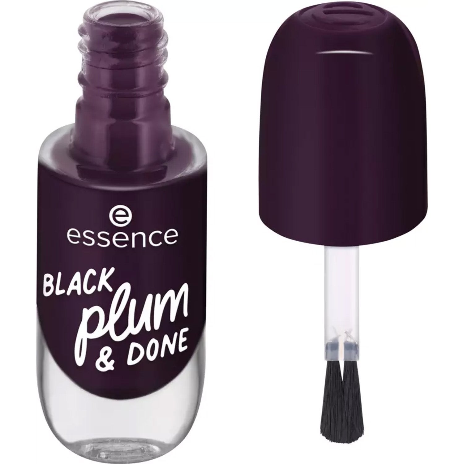 essence Gel Nail Colour 84 Black Plum & Done - 8 ml