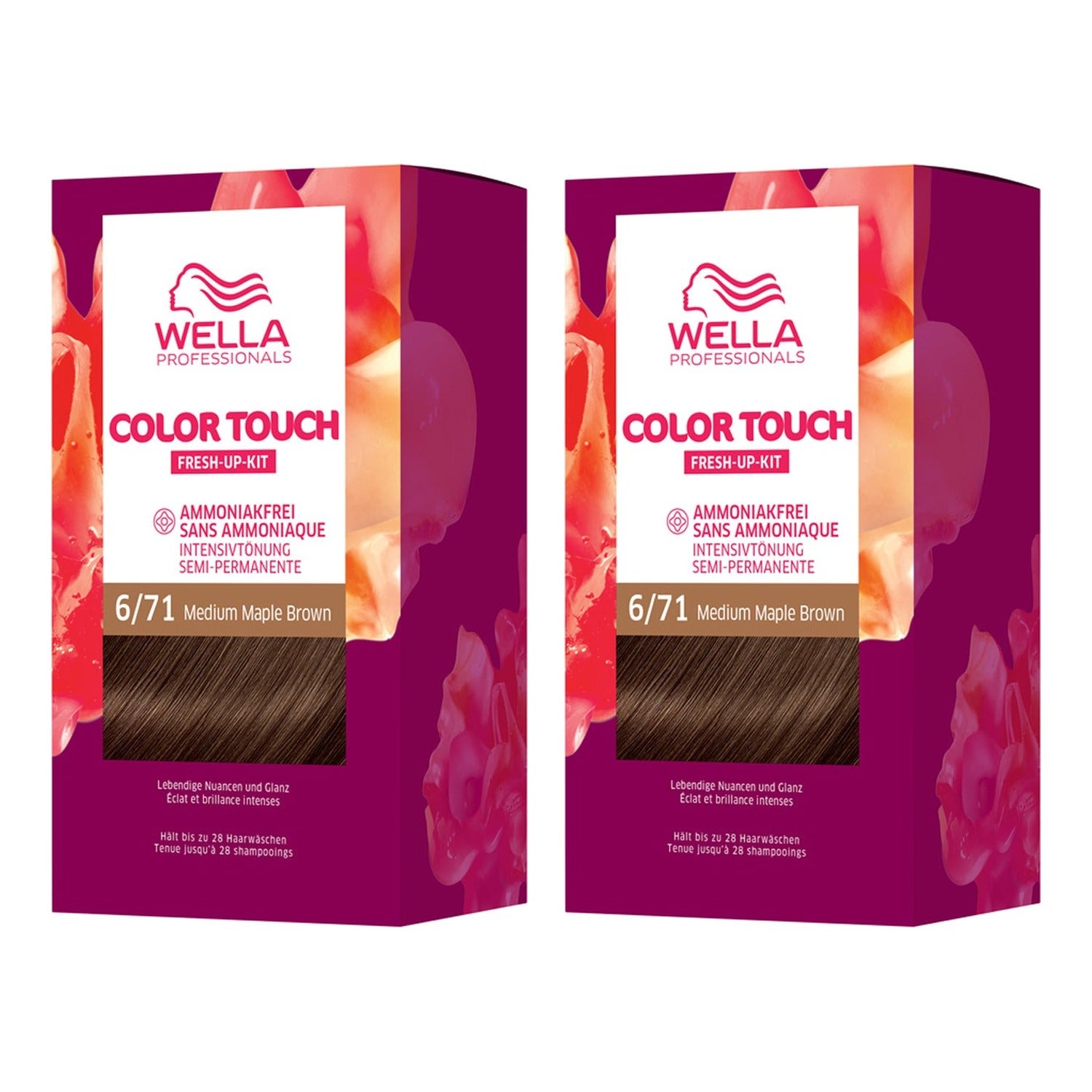 Wella Professionals Medium Maple Brown Duo 2 X 130 ml - 260 ml