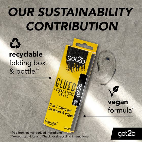 Glued 4 Brows & Edges