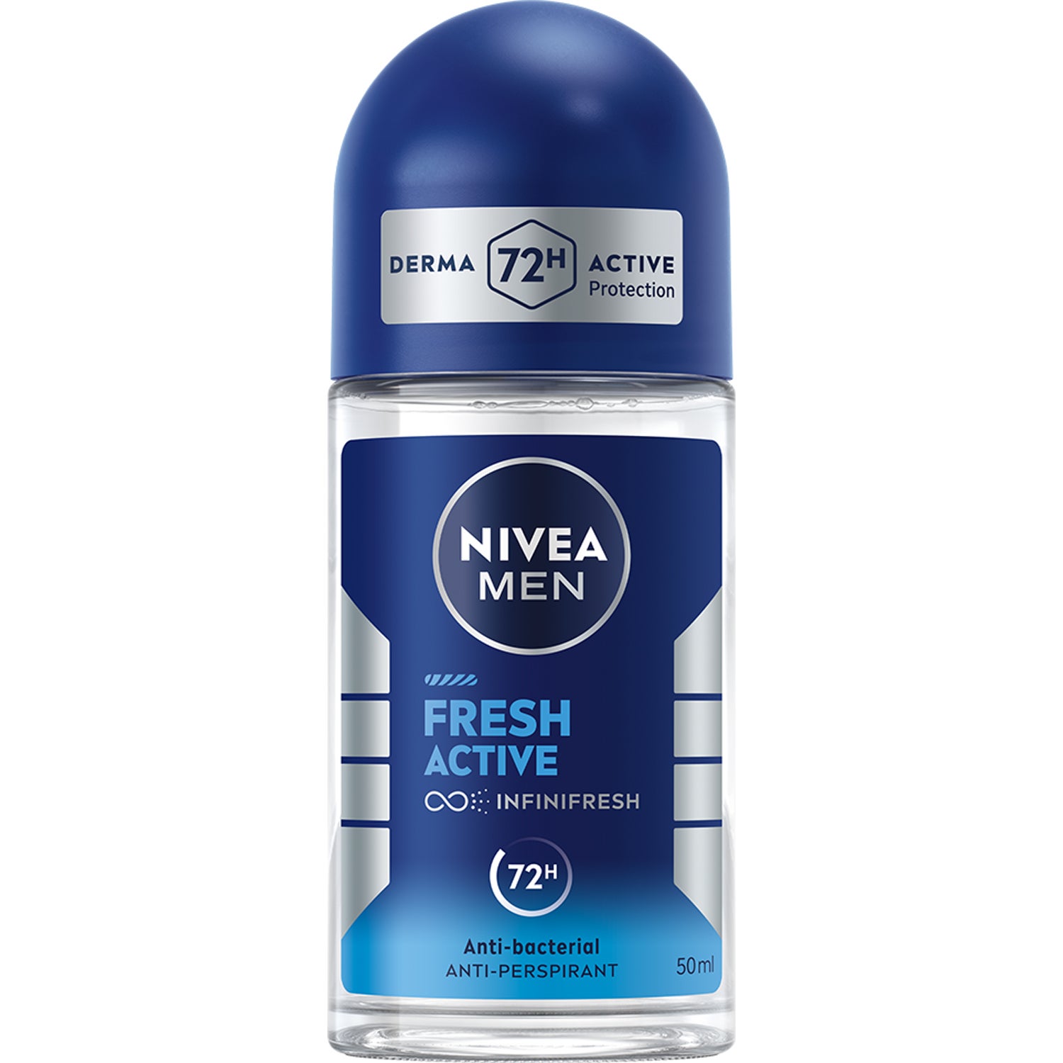 NIVEA MEN Fresh Active Roll-On Deodorant - 50 ml